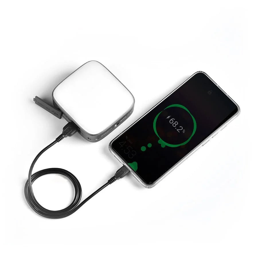 Batería externa recargable WUBEN F5 para camping y tiendas de campaña con luz LED