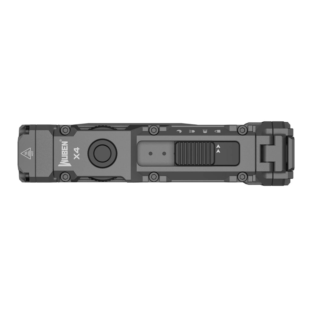 Linterna táctica EDC Wuben X4 compacta multifunción de 1500 lúmenes