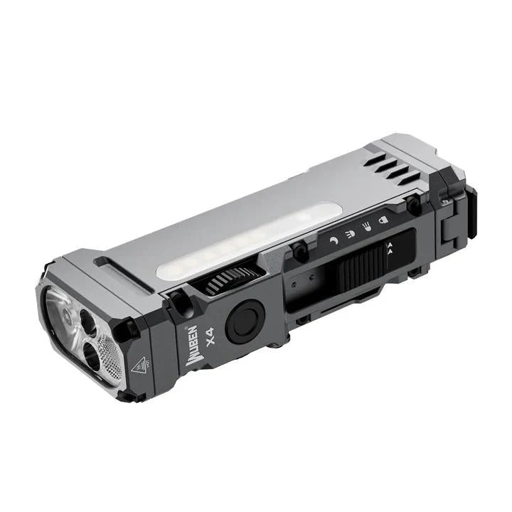 Linterna táctica EDC Wuben X4 compacta multifunción de 1500 lúmenes
