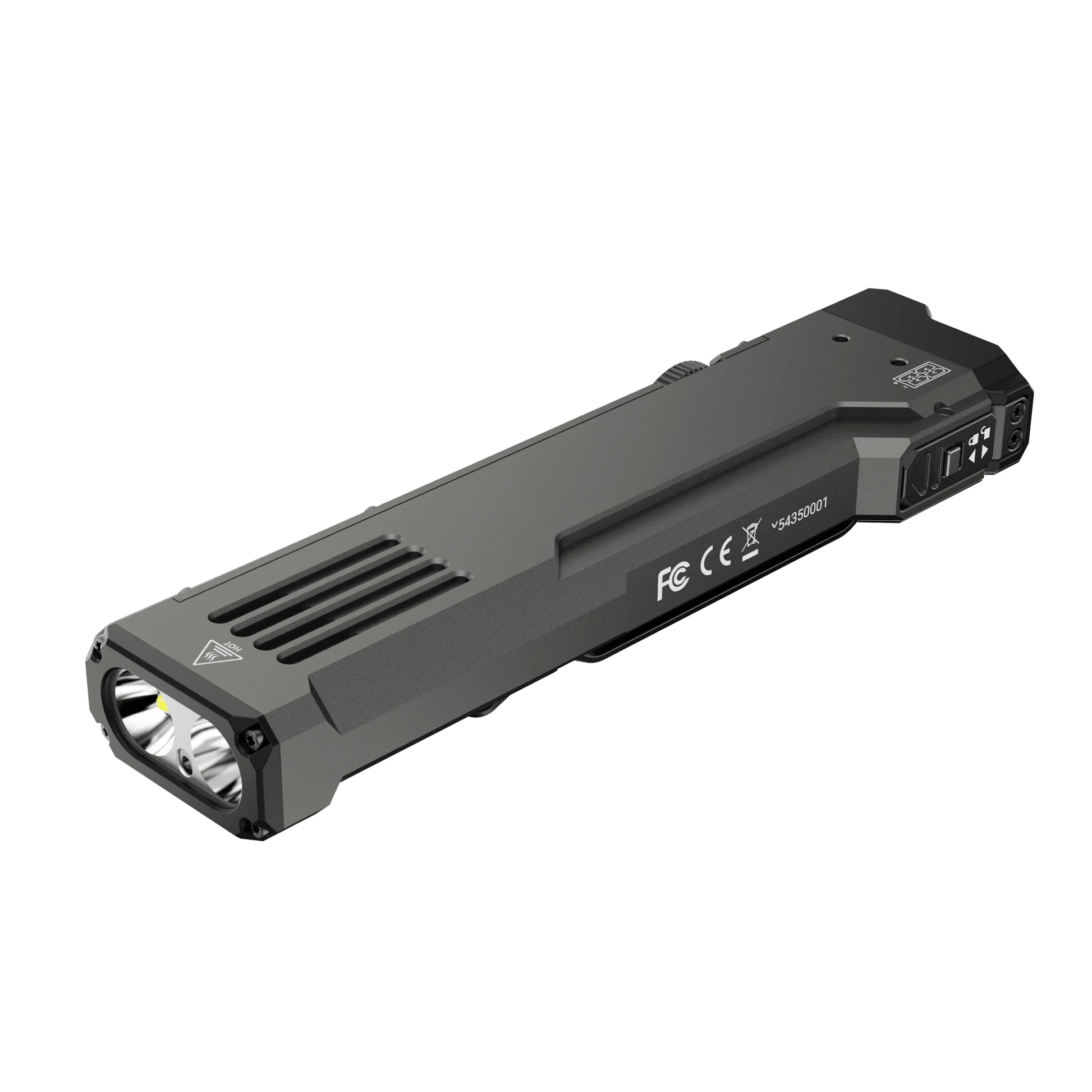 Linterna EDC compacta WUBEN X5 3 en 1 de 1300 lúmenes Grey