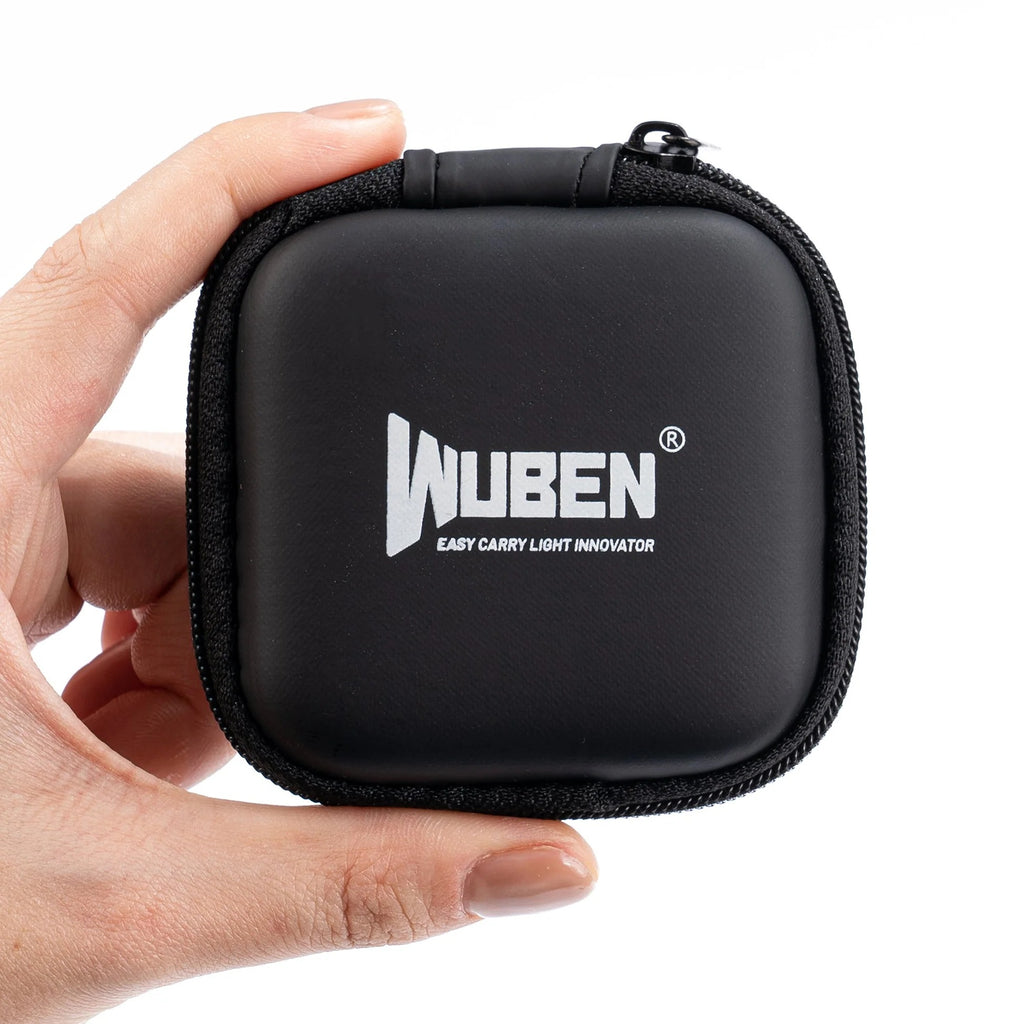 Linterna recargable compacta con llavero EDC WUBEN G5 de 400 lúmenes