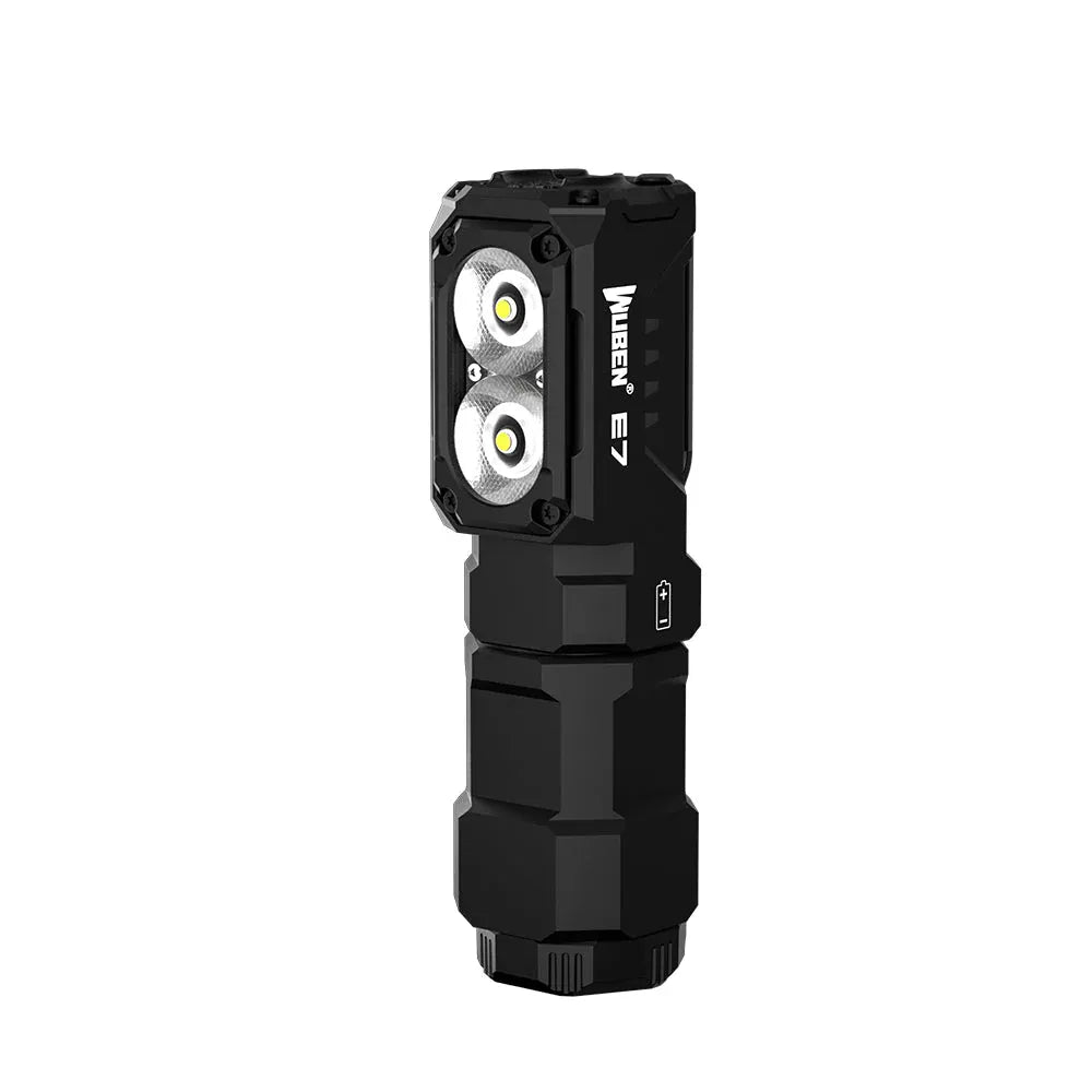 Linterna frontal LED recargable para caza WUBEN E7, 1800 lúmenes 🔥