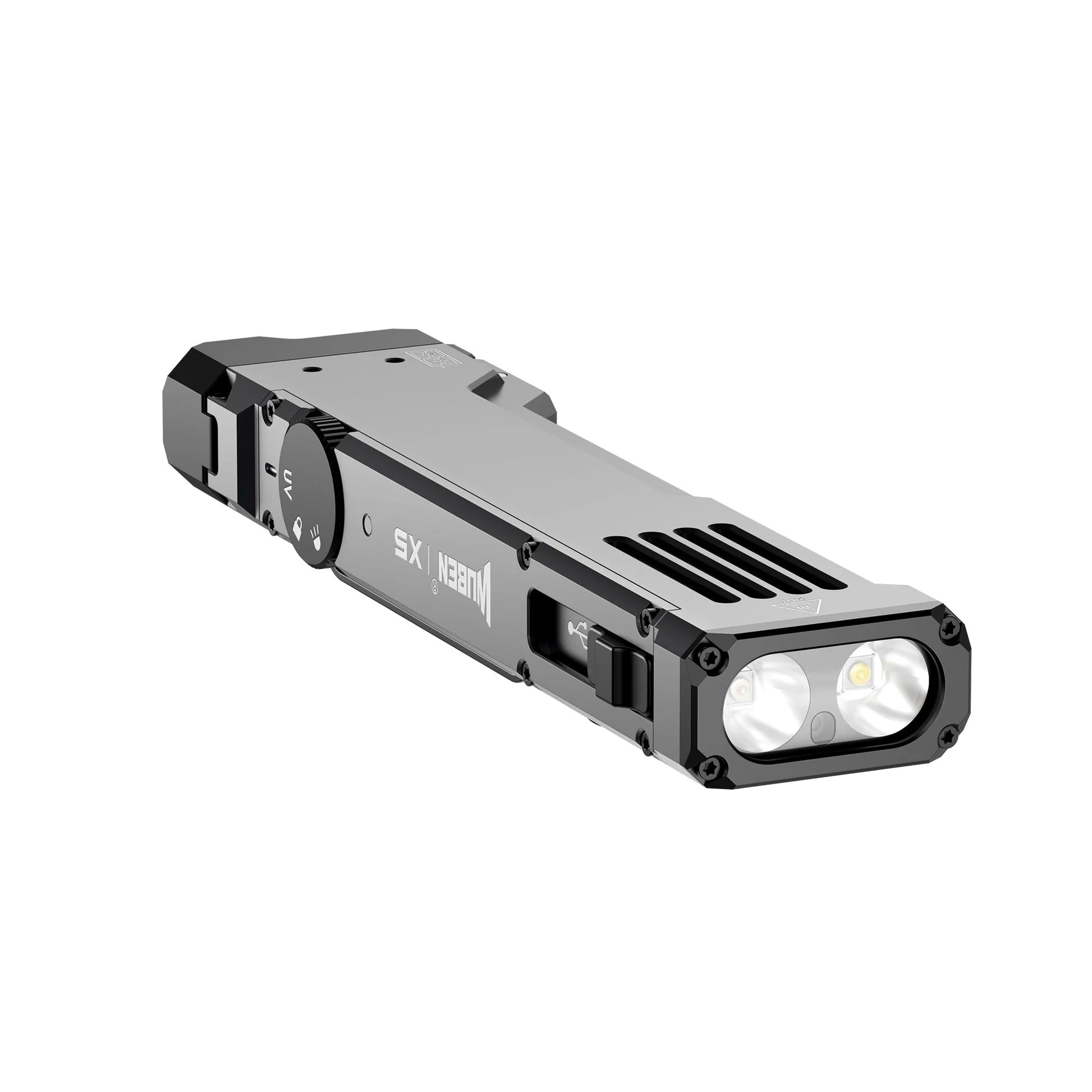 Linterna EDC compacta WUBEN X5 3 en 1 de 1300 lúmenes Grey