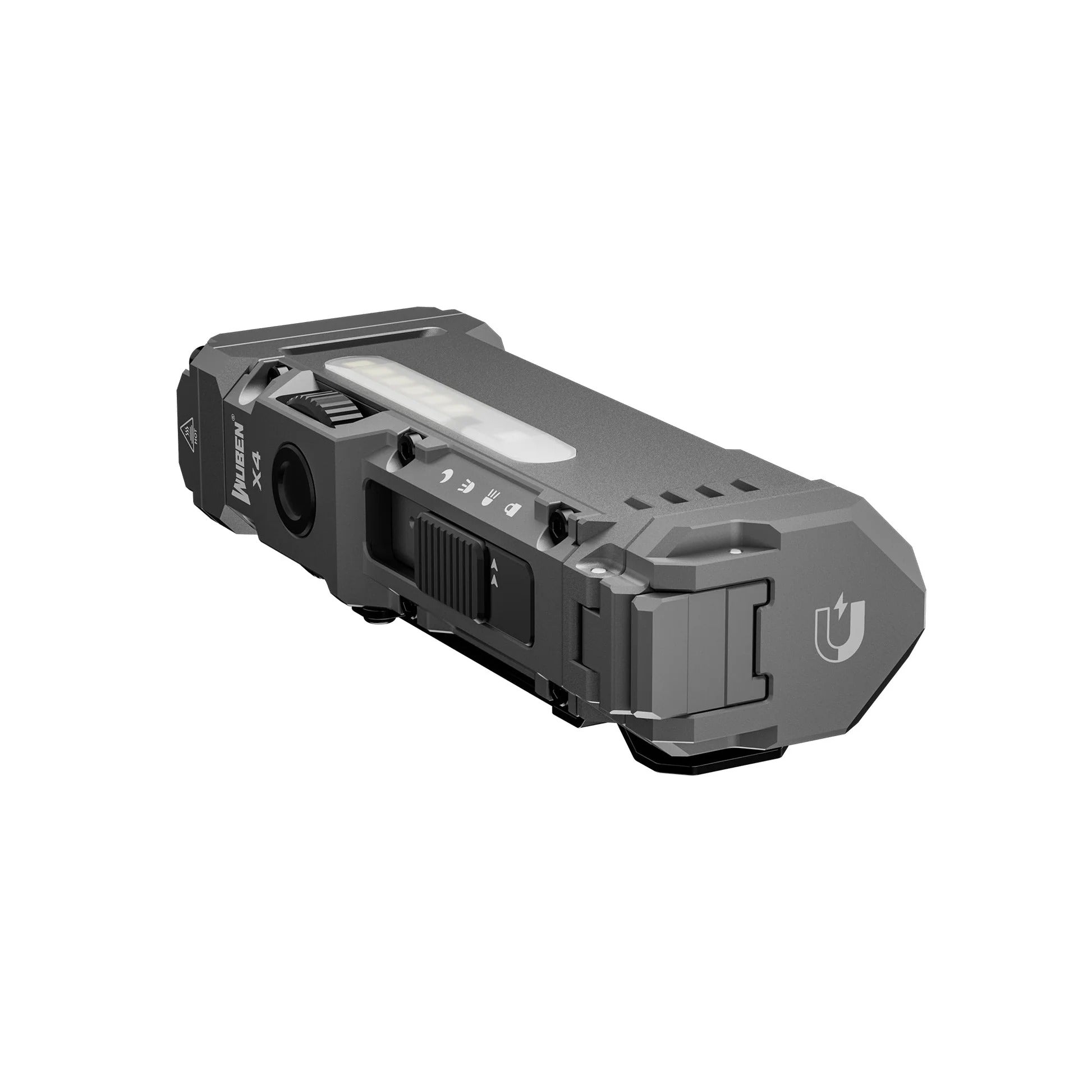 Linterna táctica EDC Wuben X4 compacta multifunción de 1500 lúmenes