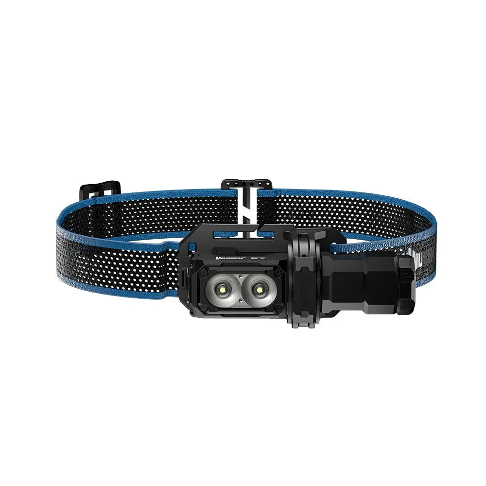 Linterna frontal LED recargable para caza WUBEN E7, 1800 lúmenes 🔥