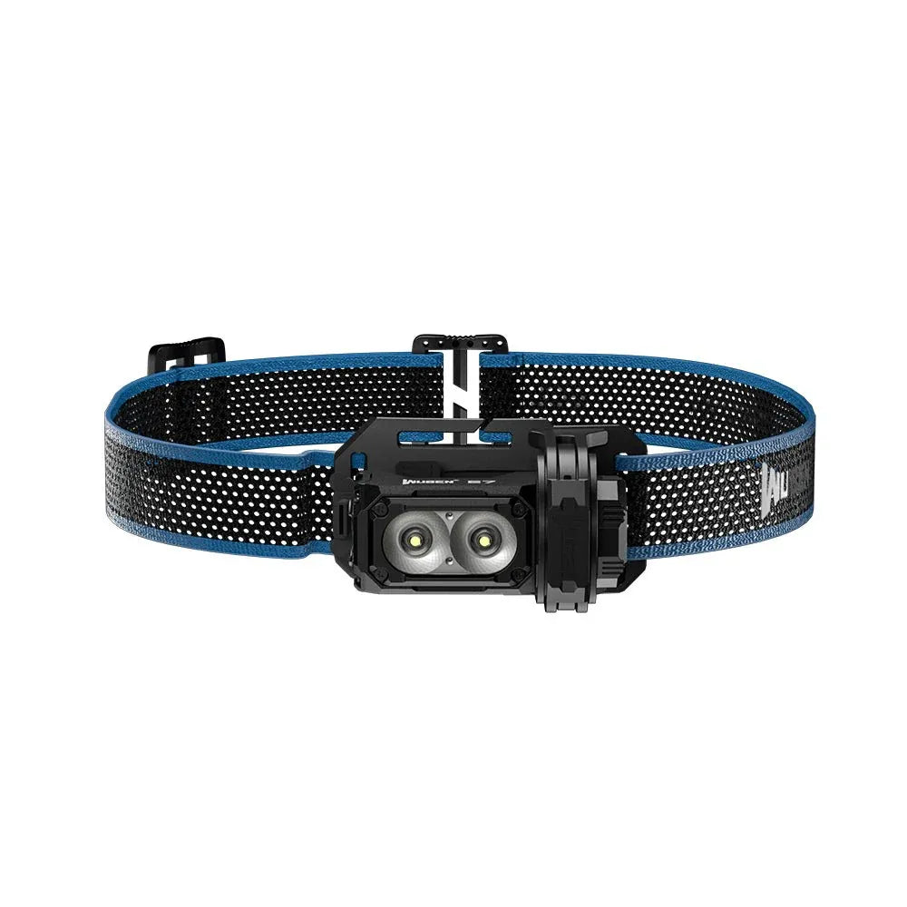 Linterna frontal LED recargable para caza WUBEN E7, 1800 lúmenes 🔥