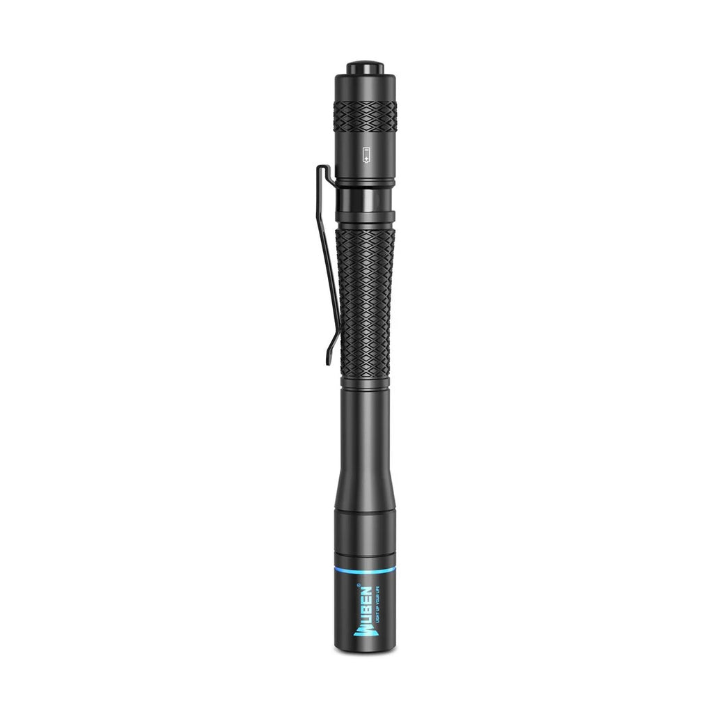 Linterna LED portátil tipo bolígrafo Wuben E19 de alto índice de reproducción cromática (CRI) - 200 lúmenes