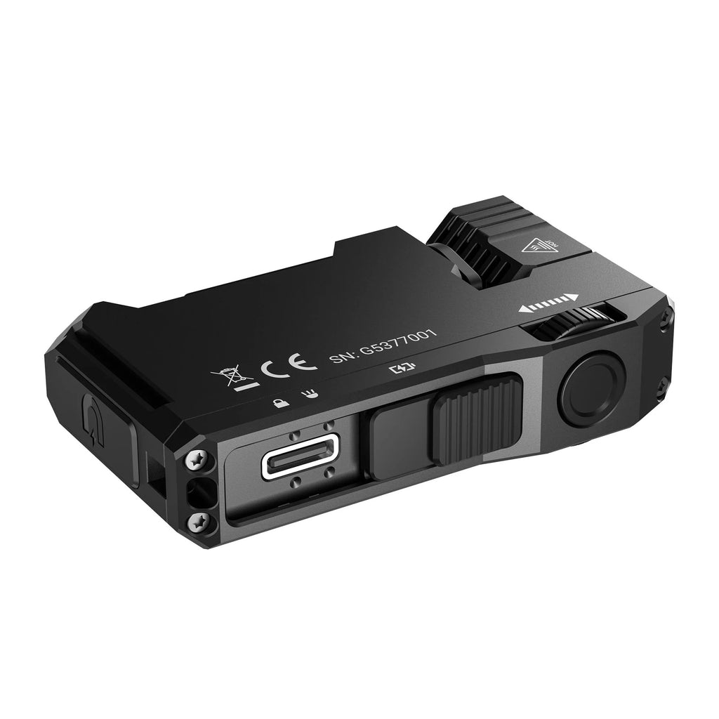 Linterna recargable compacta con llavero EDC WUBEN G5 de 400 lúmenes