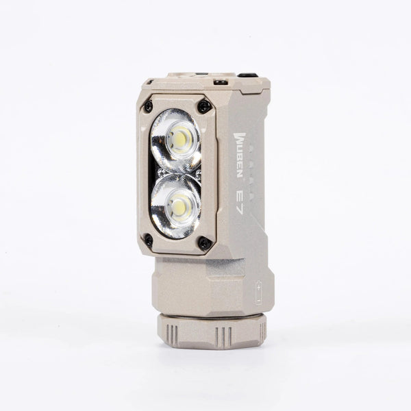 Linterna frontal LED recargable para caza WUBEN E7, 1800 lúmenes 🔥