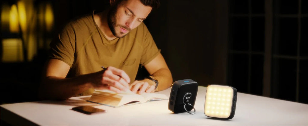 Batería externa recargable WUBEN F5 para camping y tiendas de campaña con luz LED