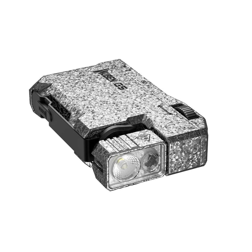 Linterna recargable compacta con llavero EDC WUBEN G5 de 400 lúmenes