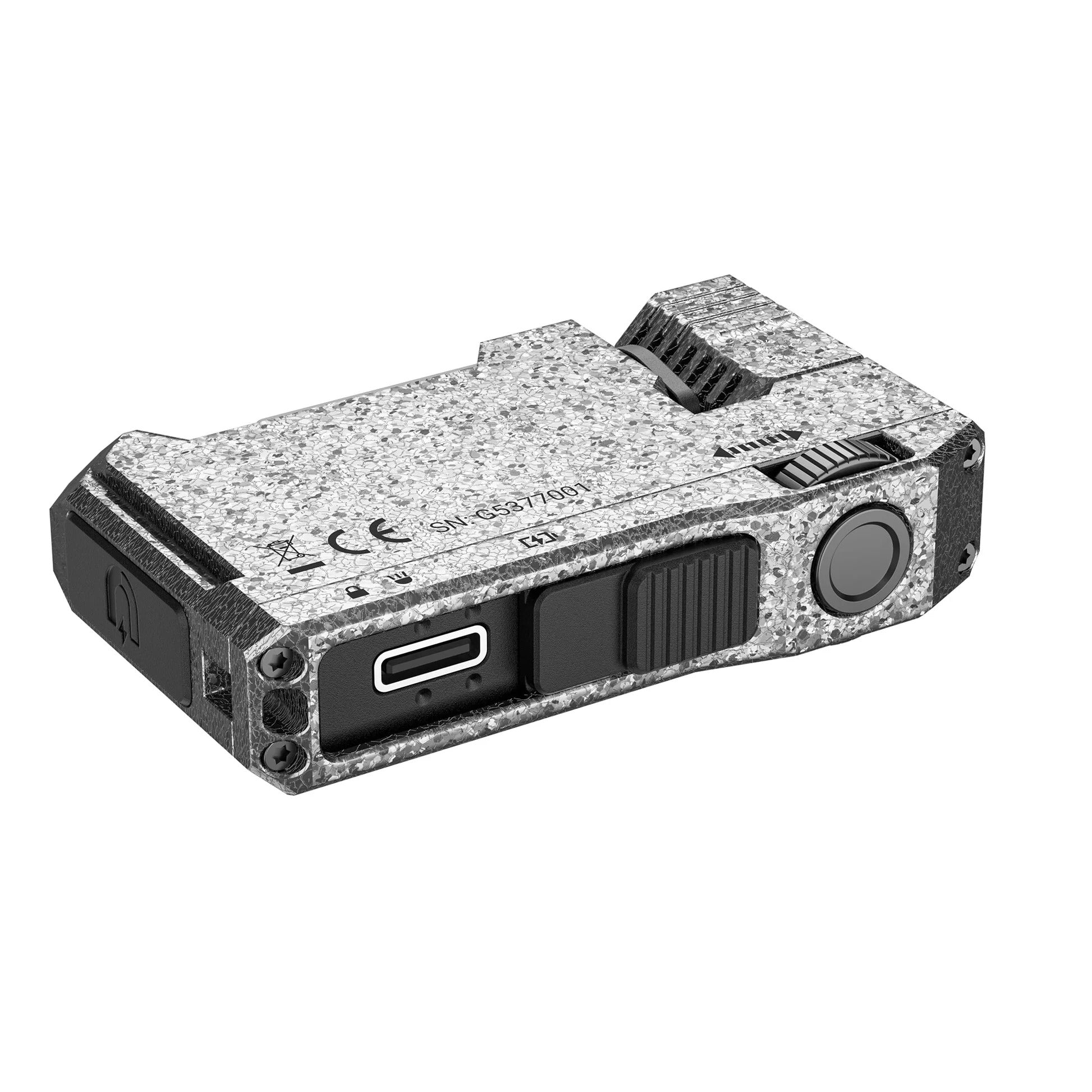 Linterna recargable compacta con llavero EDC WUBEN G5 de 400 lúmenes