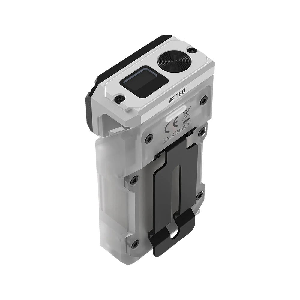 Linterna EDC WUBEN Lightok X3 Owl - Mini linterna recargable de 700 lúmenes (luz roja y blanca)