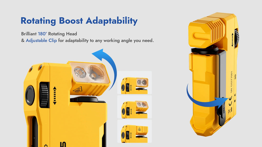 Linterna compacta recargable WUBEN G5 de 400 lúmenes para llavero EDC (edición limitada a 1 millón de unidades)