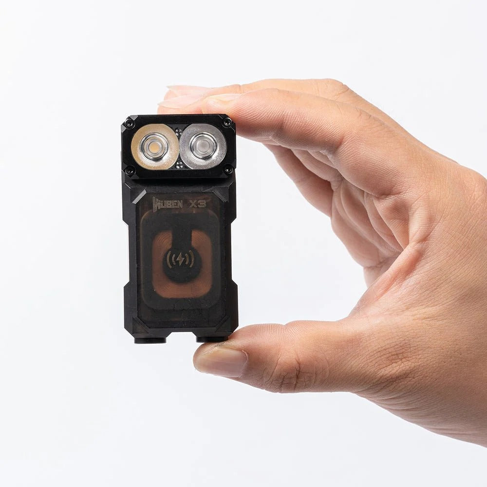 Linterna EDC WUBEN Lightok X3 Owl - Mini linterna recargable de 700 lúmenes (luz roja y blanca)