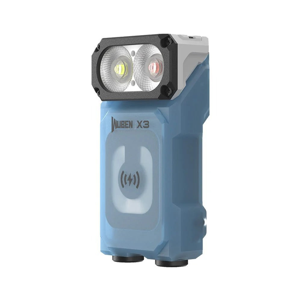 Linterna EDC WUBEN Lightok X3 Owl - Mini linterna recargable de 700 lúmenes (luz roja y blanca)