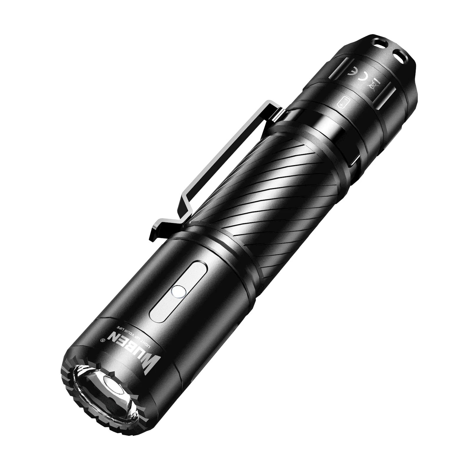 Linterna táctica compacta de bolsillo EDC WUBEN C3 de 1200 lúmenes