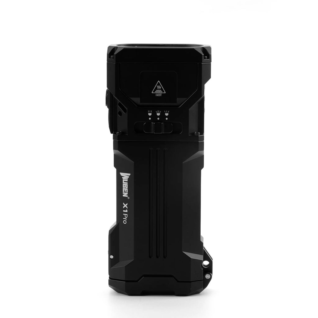Wuben X1Pro 12300 Lúmenes Linterna EDC Recargable con Power Bank