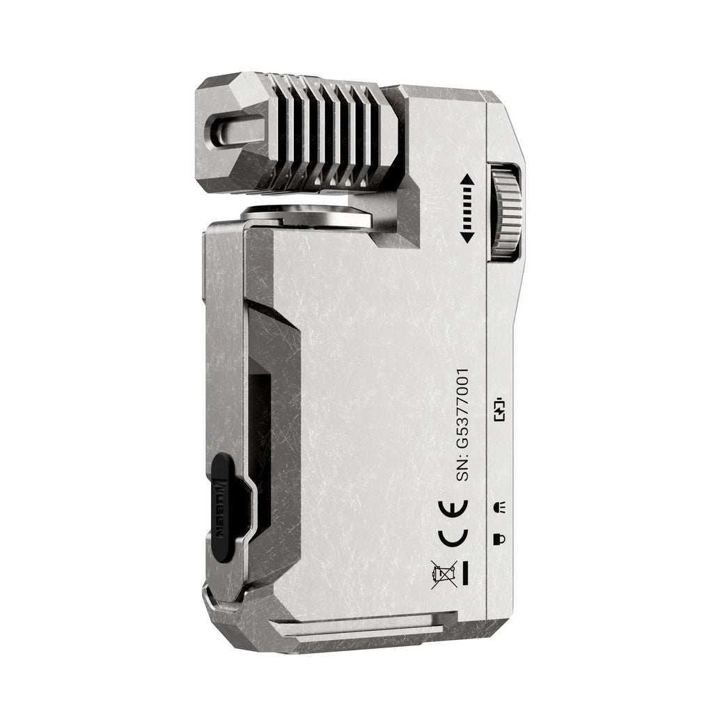 Linterna recargable compacta con llavero EDC WUBEN G5 de 400 lúmenes