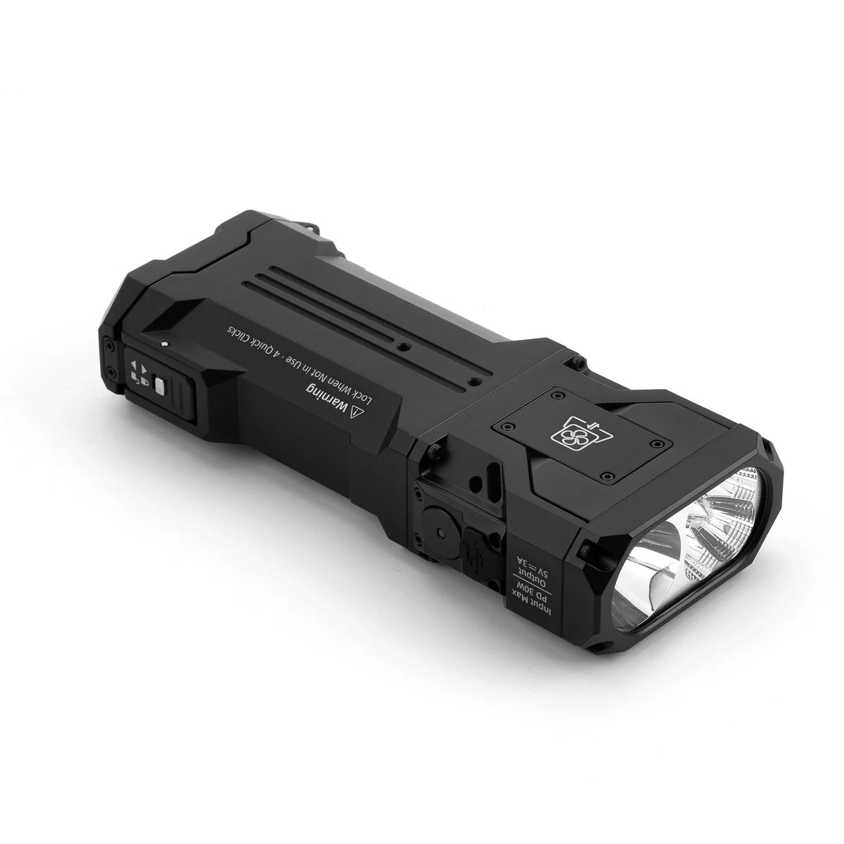 Wuben X1Pro 12300 Lúmenes Linterna EDC Recargable con Power Bank