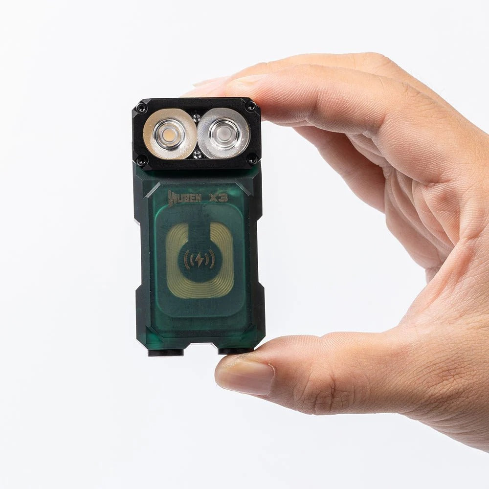 Linterna EDC WUBEN Lightok X3 Owl - Mini linterna recargable de 700 lúmenes (luz roja y blanca)