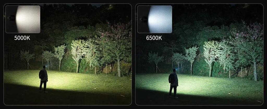 Linterna frontal LED recargable para caza WUBEN E7, 1800 lúmenes 🔥