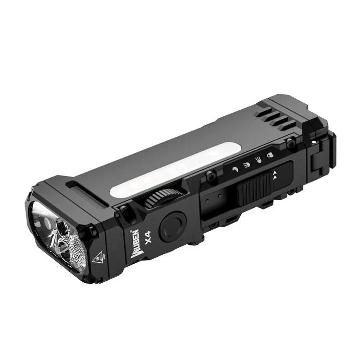 Linterna táctica EDC Wuben X4 compacta multifunción de 1500 lúmenes
