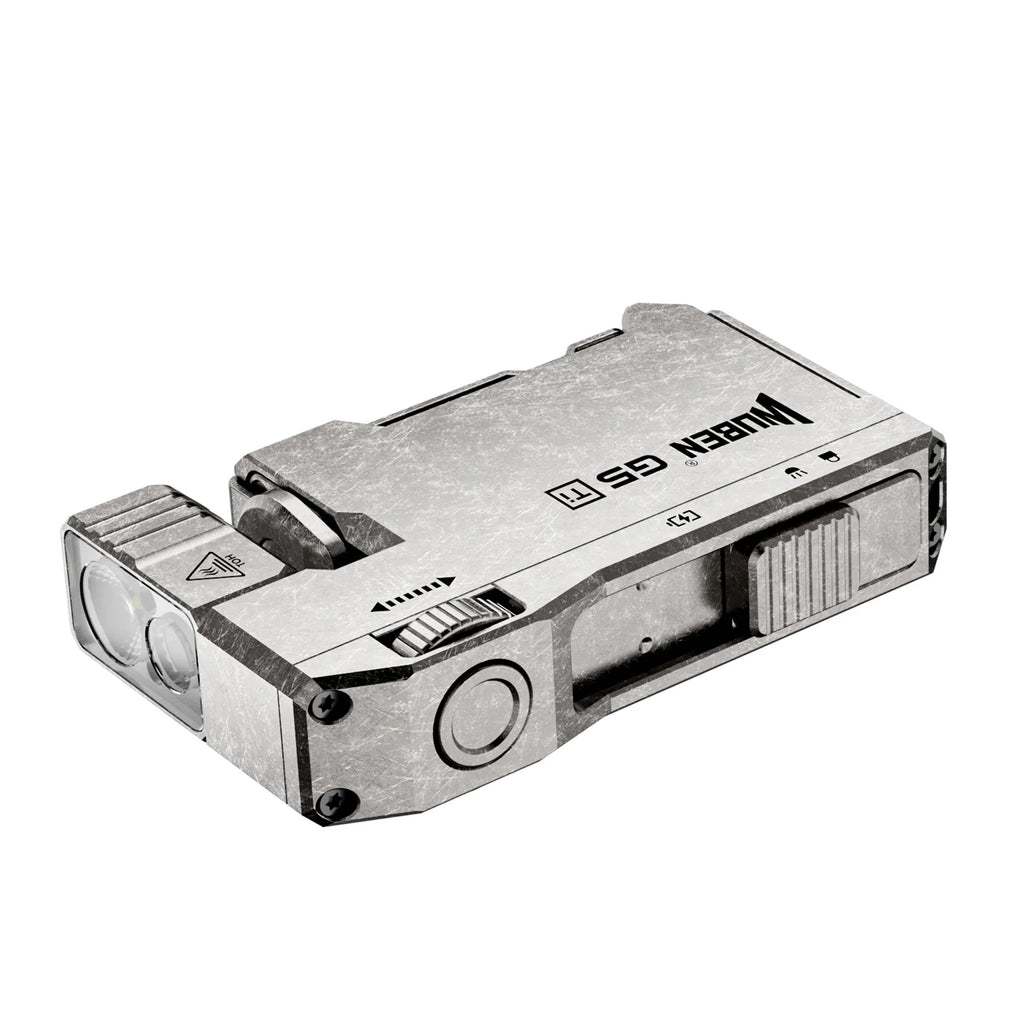 Linterna recargable compacta con llavero EDC WUBEN G5 de 400 lúmenes
