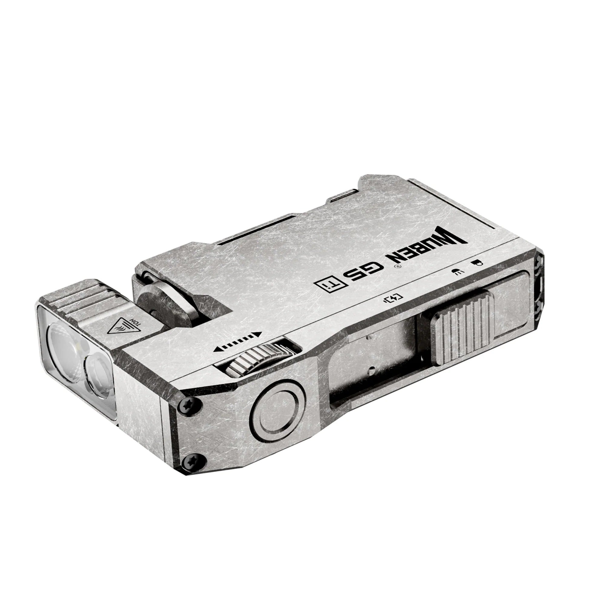 Linterna recargable compacta con llavero EDC WUBEN G5 de 400 lúmenes