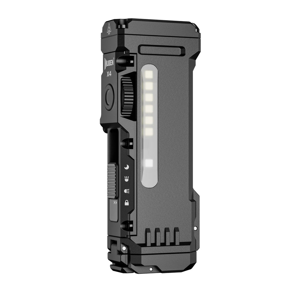 Linterna táctica EDC Wuben X4 compacta multifunción de 1500 lúmenes