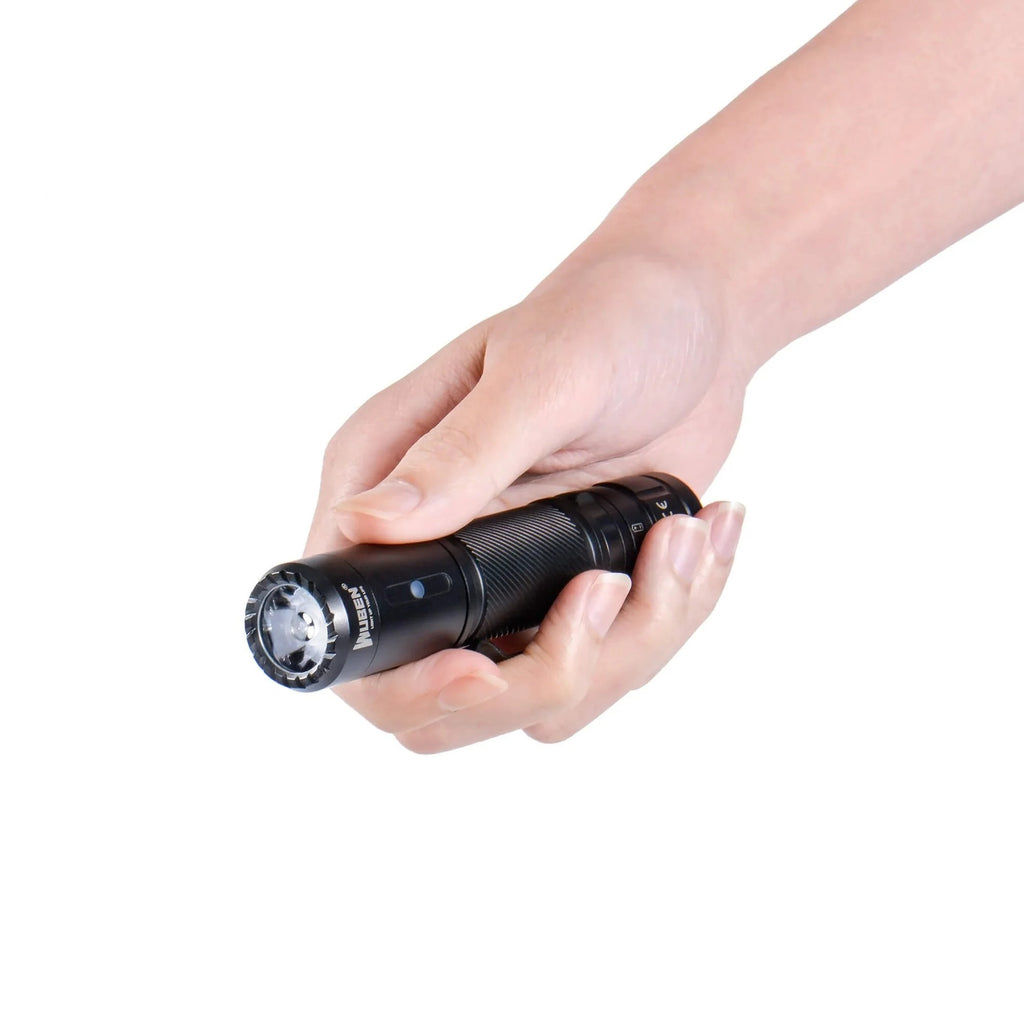 Linterna táctica compacta de bolsillo EDC WUBEN C3 de 1200 lúmenes